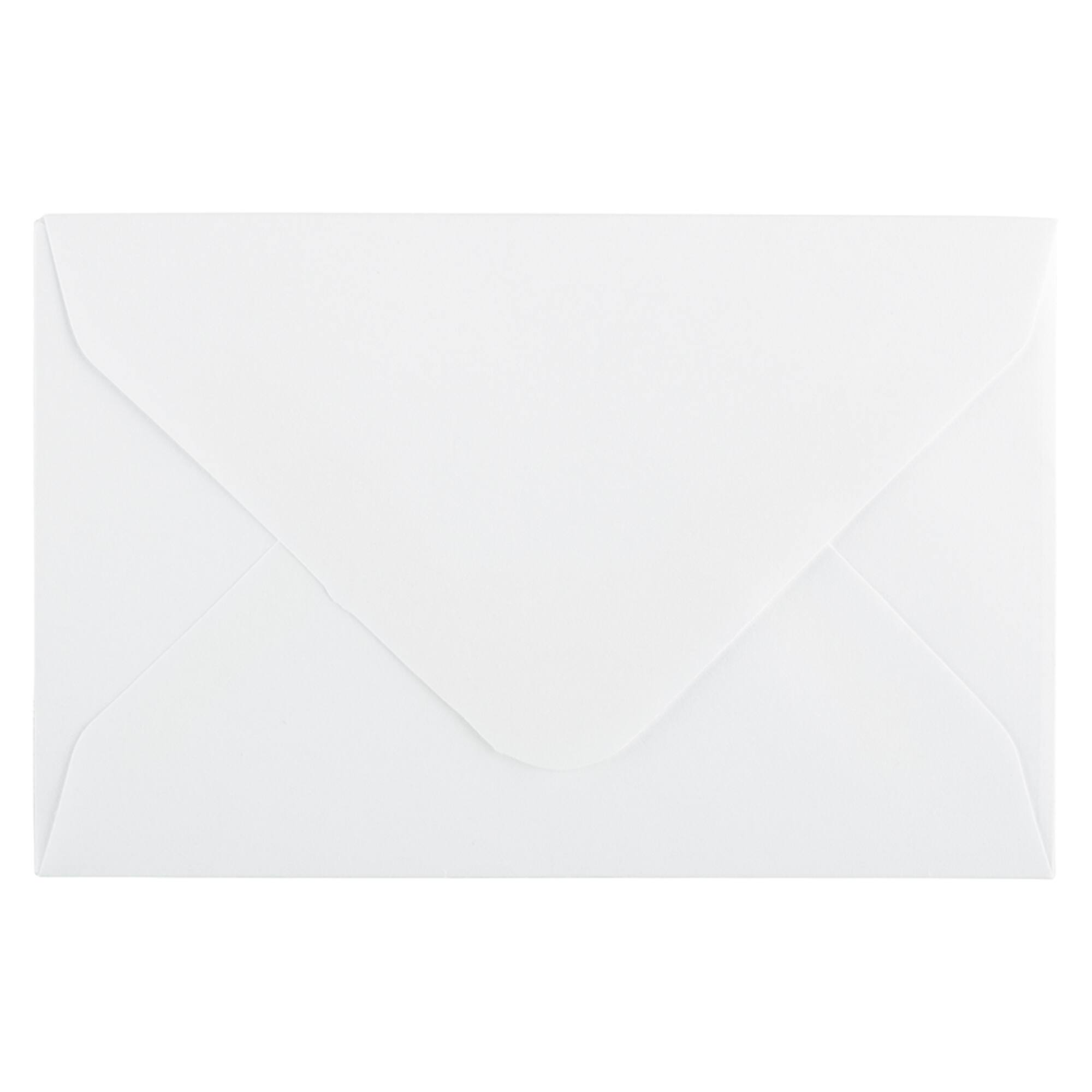 JAM Paper 2.75" x 3.75" White Mini Commercial Envelopes